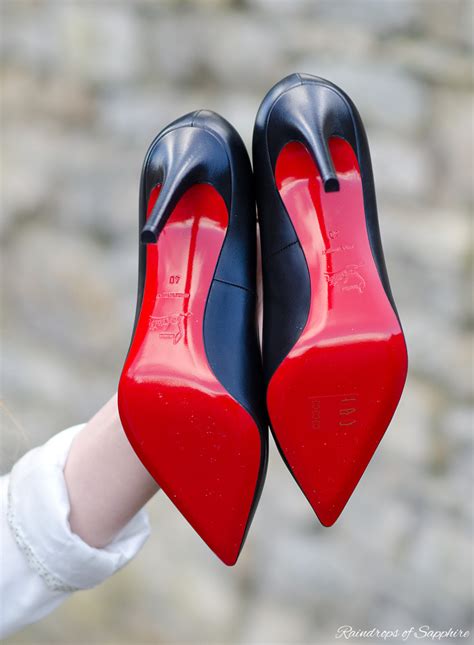 shoes with red soles